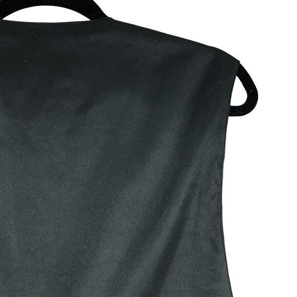 Scully Mens Size XL Leather Vest Snap Front Adjustable Waist Black *TINY FLAW - Picture 11 of 15